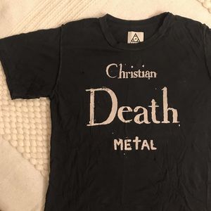 Unif distressed t shirt